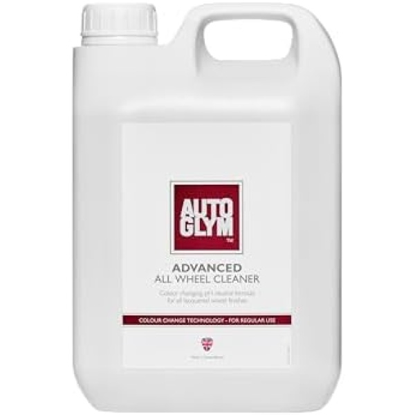 Autoglym Advanced All Wheel Cleaner,2.5L – Colour Change Technology Reacts