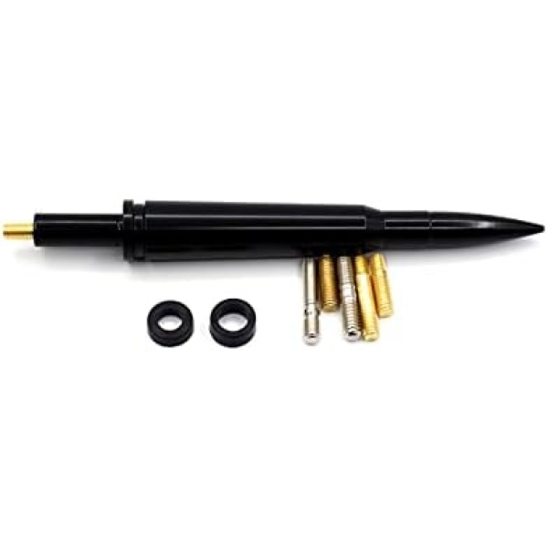 5.5 inch 50 Cal Bullet Car Truck Antenna Mast Vehicle Short Radio Antenna - Image 6