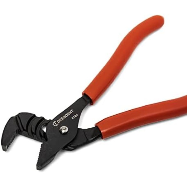 Crescent 4-1/2" Mini Straight-Jaw Dipped Handle Tongue and Groove Pliers - Image 7