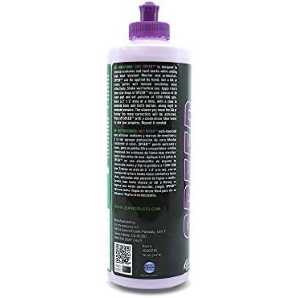 3D Speed Car Scratch Remover Polish & Wax – 16oz – All-In-One Scratch Remover - Image 3