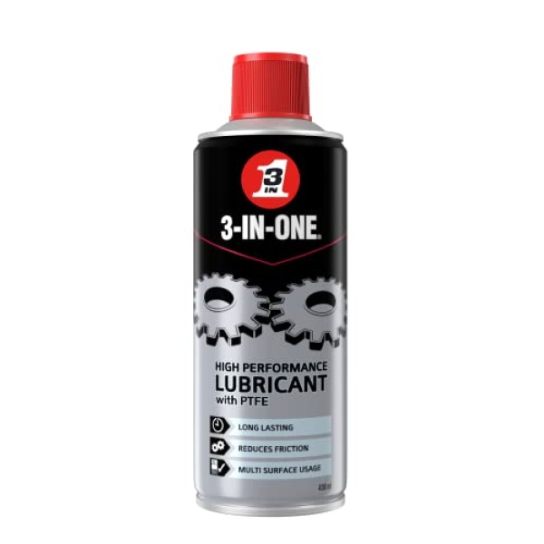 3-IN-ONE High Performance Lubricant with PTFE 400ml - drives out moisture - Image 2