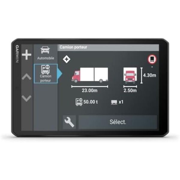 Garmin dēzl LGV810, HGV Truck GPS Sat Nav, 8" display, Custom Truck Routing - Image 3