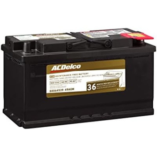 ACDelco Gold 49AGM 36 Month Warranty AGM BCI Group 49 Battery - Image 2