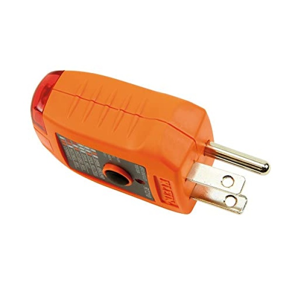 Klein Tools RT210 Outlet Tester, Receptacle Tester for GFCI / Standard North - Image 8
