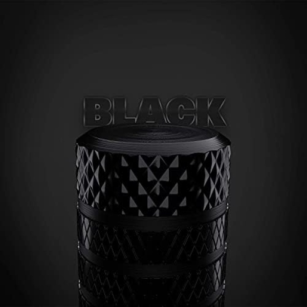 CKAuto Tire Valve Stem Caps, Black, 4 pcs/Pack, Anodized Aluminum Tire Valve Cap - Image 2