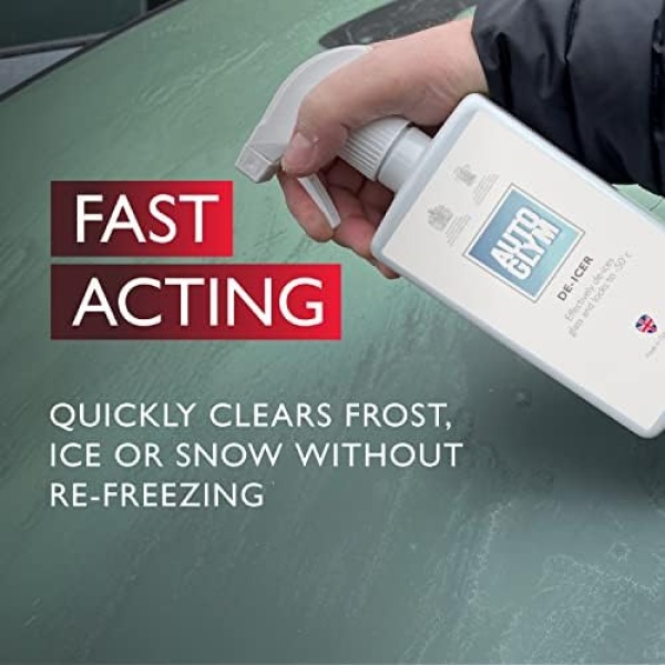 Autoglym De-Icer, 500ml - Fast Acting Car De-Icer Spray Made - Image 2