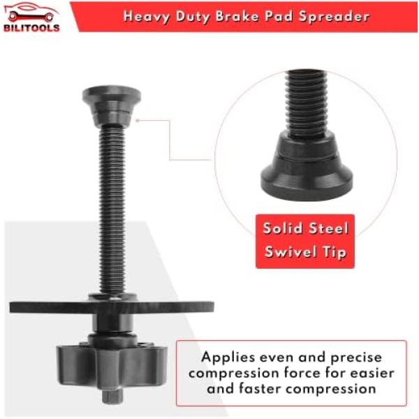 BILITOOLS Brake Pad Spreader Heavy Duty Disc Brake Pad Separator Tool Piston - Image 6