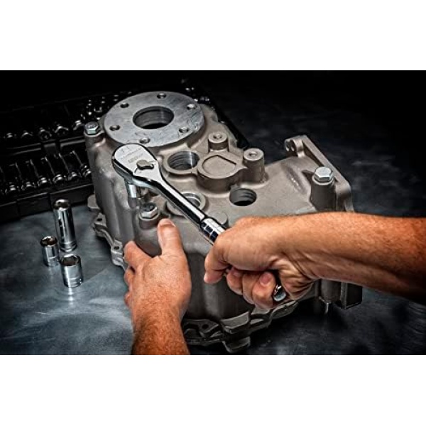 GEARWRENCH 51 Pc. 1/4 Inch Drive 6 Pt. 120XP Mechanics Tool Set, Standard - Image 10
