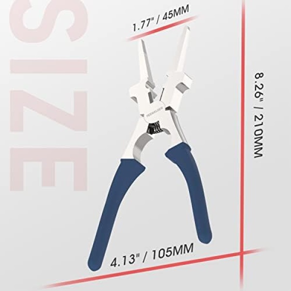 YESWELDER 8" MIG Welding Pliers, Anti-Rust MIG Welding Pliers for Professional - Image 3