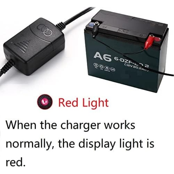 12V Sealed Lead Acid (SLA) Battery Charger 1300mA, with Short Circuit Protection - Image 7
