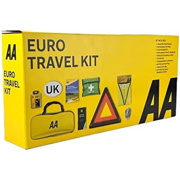 AA Euro Travel Kit AA6318  - Includes Zipped - Image 7