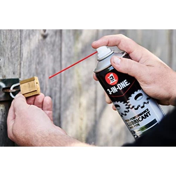 3-IN-ONE High Performance Lubricant with PTFE 400ml - drives out moisture - Image 6