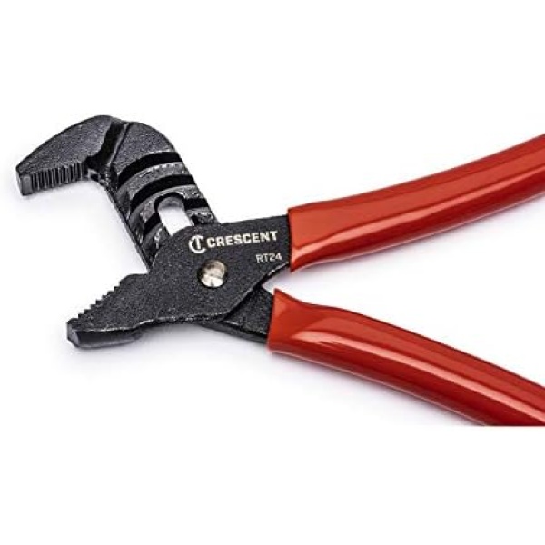 Crescent 4-1/2" Mini Straight-Jaw Dipped Handle Tongue and Groove Pliers - Image 4