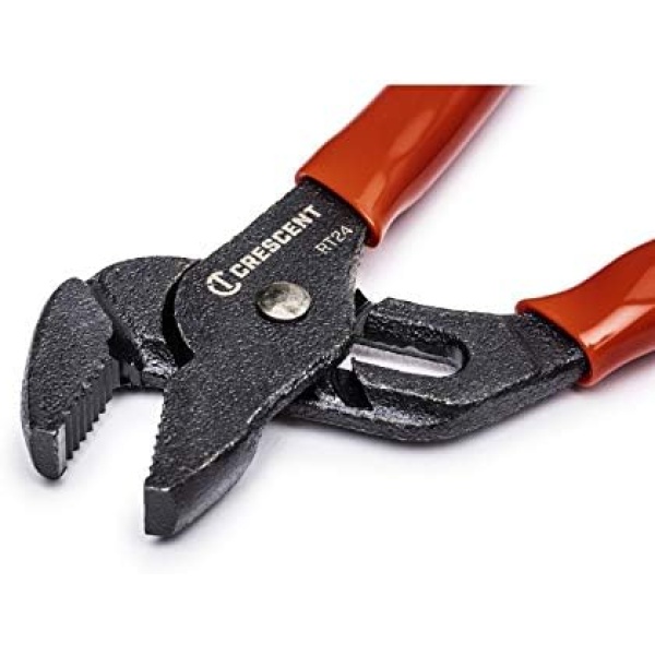 Crescent 4-1/2" Mini Straight-Jaw Dipped Handle Tongue and Groove Pliers - Image 3