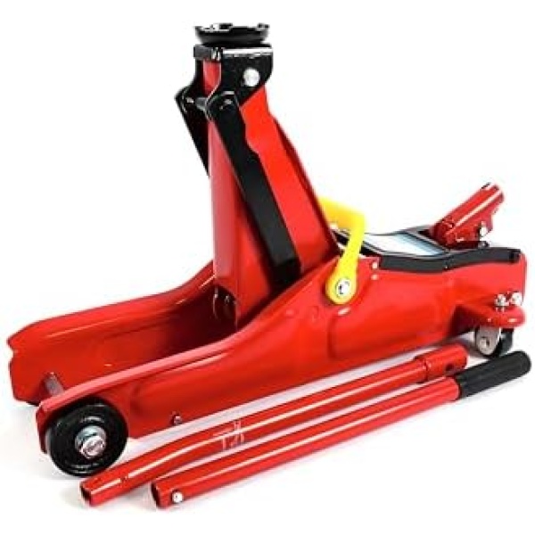 Hilka 82820010 2 Tonne Low Profile Trolley Jack , Red - Image 3