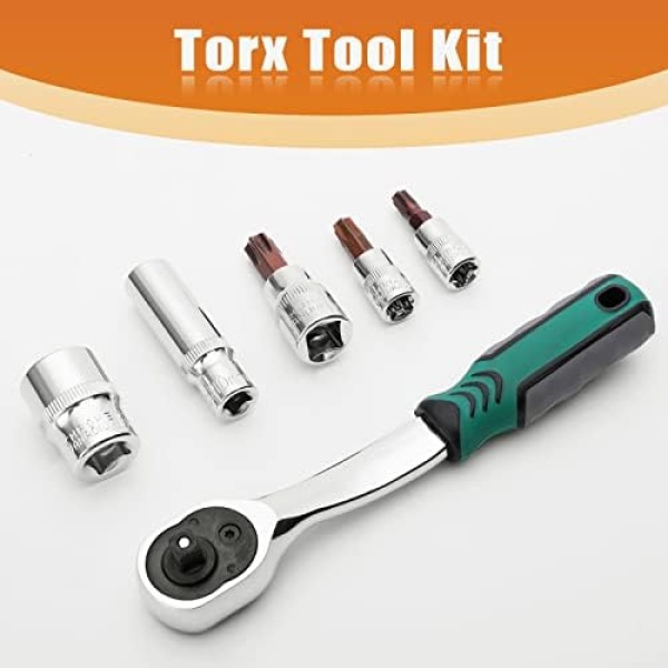 Xislet Torx Tool Kit Compatible with 2007-2020 Jeep Wrangler JL JK & Gladiator - Image 3
