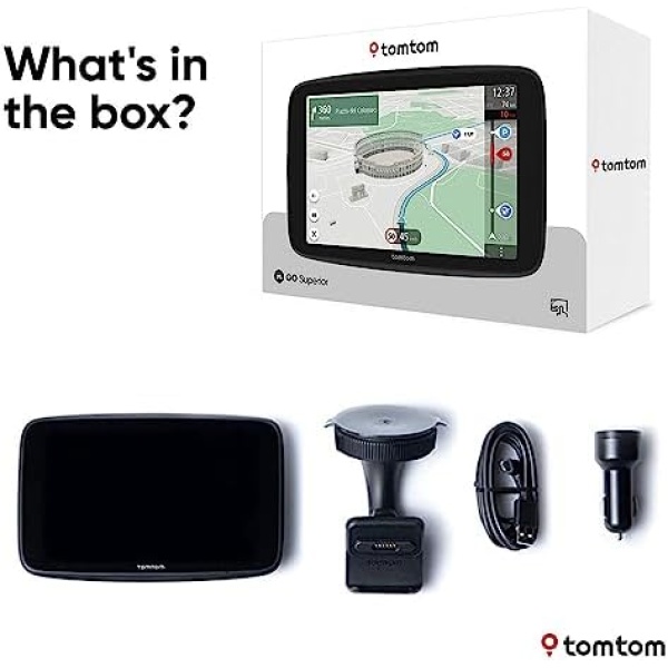 TomTom Car Sat Nav GO Superior (7 Inch, with Traffic Congestion and Speed Cam - Image 9