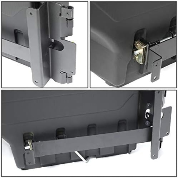 DNA Motoring ZTL-Y-0123 Left Side Truck Bed Wheel Well Tool Box Storage Case - Image 6
