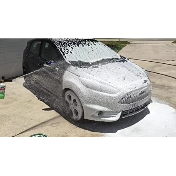 Turtle Wax Cherry Snow Foam 53111 - Thick, Rich Car Shampoo & Wash Removes - Image 8