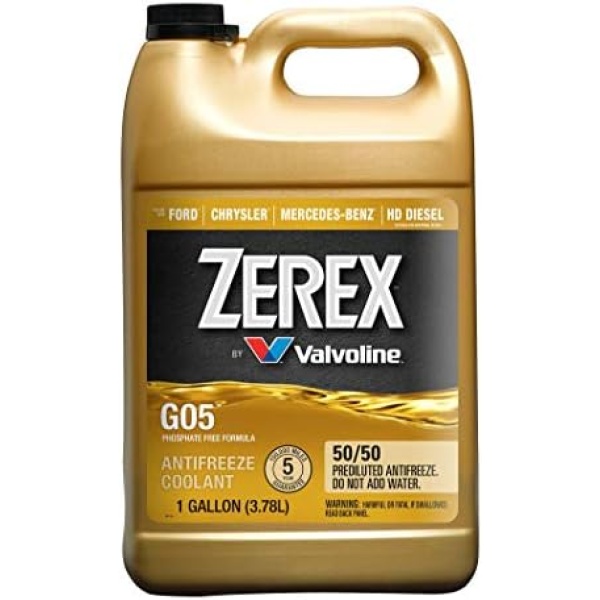 Zerex G05 Phosphate Free 50/50 Ready-to-Use Antifreeze/Coolant 1 GA
