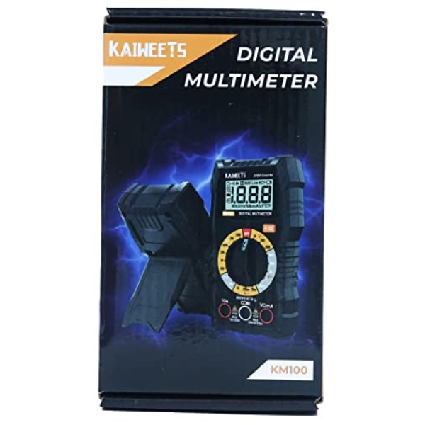 KAIWEETS Digital Multimeter with Case, DC AC Voltmeter, Ohm Volt Amp Test Meter - Image 9