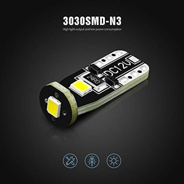 SIR IUS LED 194 LED Bulbs Extremely Super Bright 3030 Chipset for Car truck - Image 2