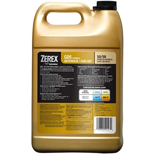 Zerex G05 Phosphate Free 50/50 Ready-to-Use Antifreeze/Coolant 1 GA - Image 2