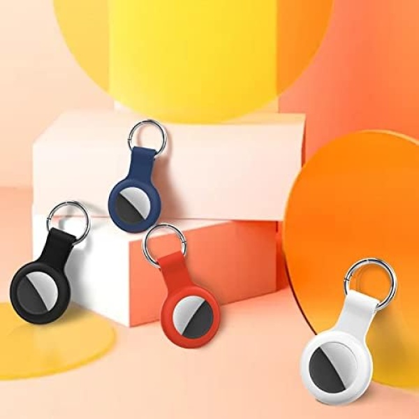 HATALKIN Case Compatible with Apple AirTags Case Keychain Air tag Holder - Image 6