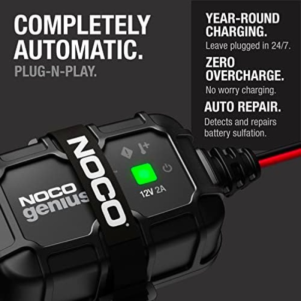 NOCO GENIUS2D, 2A Direct-Mount Onboard Car Battery Charger, 12V Automotive - Image 5