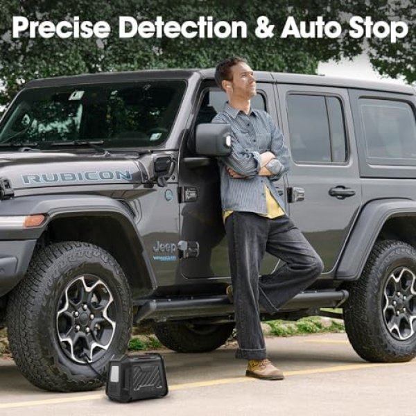 Carmot Tire Inflator Portable Air Compressor for Car, 180 PSI 3X Faster Cordless - Image 7