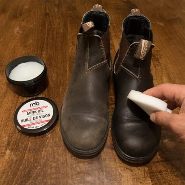 M&B Mink Oil-Tub, 6.5oz/185g, Waterproof & Conditioner - Image 5
