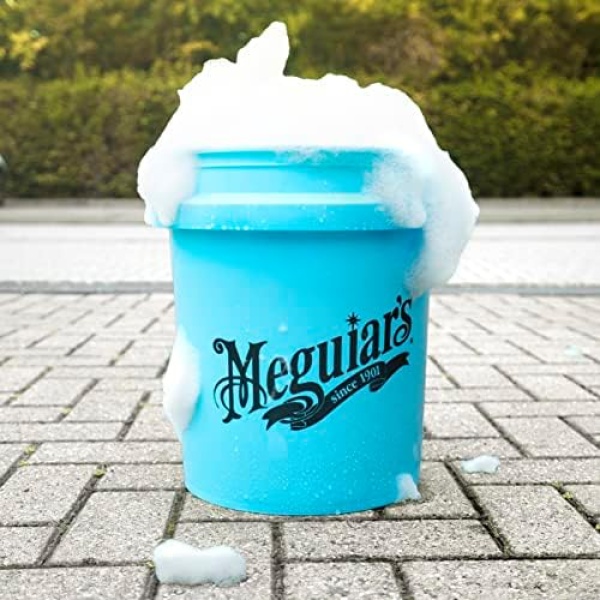 Meguiar's RG206 Blue Hybrid Ceramic Large Car Wash Bucket 5US Gallon - Image 2