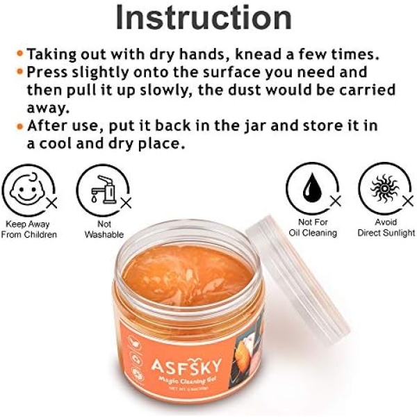 ASFSKY Car Cleaning Gel, Car Cleaning Putty for Car Detailing Car Slime - Image 7