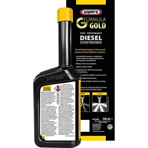 Wynn's Formula Gold High Performance Diesel System Treatment 500ml - Image 2
