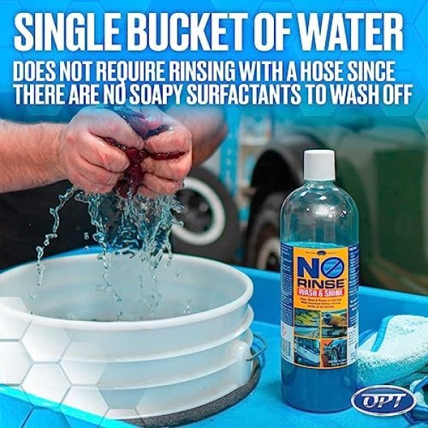 Optimum No Rinse Wash and Shine - ONR Car Wash, New Formula Version 5 - Image 3
