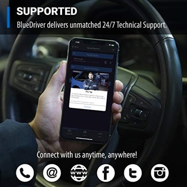 BlueDriver Bluetooth Pro OBDII Scan Tool for iPhone & Android - Image 5