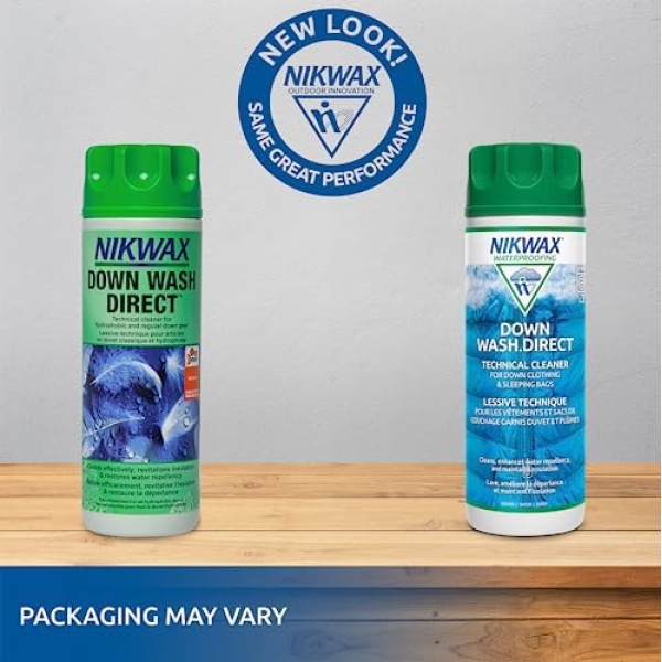 Nikwax Down, Down Wash.Direct, 300ml, Specialty Cleaner for Down Jackets - Image 3