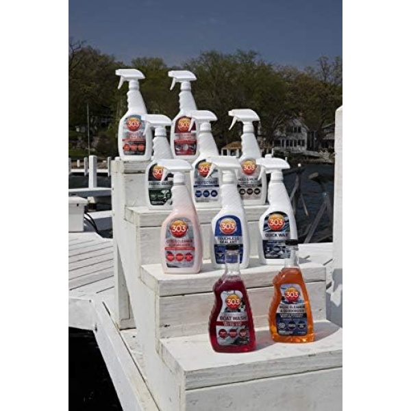 303 Marine Clear Protective Cleaner - Cleans and Protects Vinyl and Plastics - Image 11