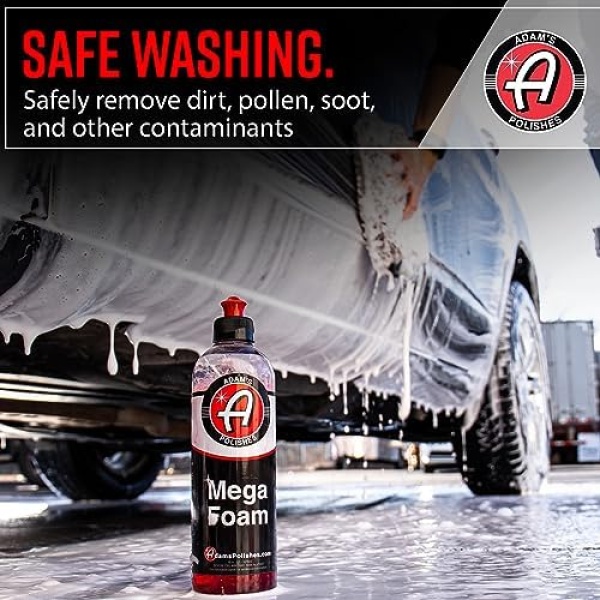 Adam’s Mega Foam 16oz - pH Best Car Wash Soap For Cannon, - Image 5