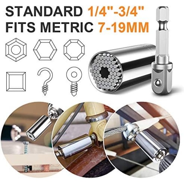 Super Universal Socket Tools Gifts for Men - Christmas Stocking Stuffers - Image 2
