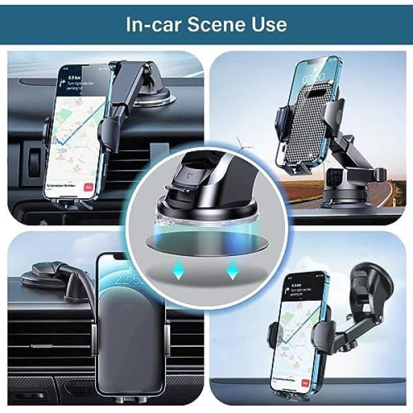 volport Sticky Adhesive Replacement for Dashboard Suction Cup Mount, 80mm - Image 4