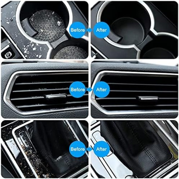 FiveJoy Car Cleaning Gels, 4-Pack Universal Auto Detailing Tools Car Interior - Image 2