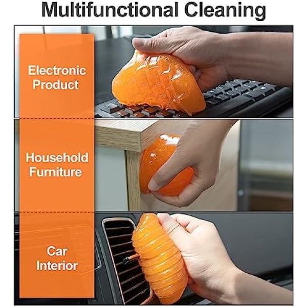 ASFSKY Car Cleaning Gel, Car Cleaning Putty for Car Detailing Car Slime - Image 4