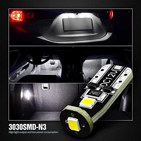 SIR IUS LED 194 LED Bulbs Extremely Super Bright 3030 Chipset for Car truck - Image 7