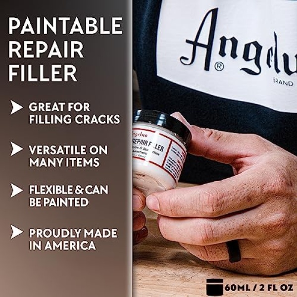 Angelus Leather Filler for Filling or Repairing Holes, Tears, Cracks, Scratches - Image 2