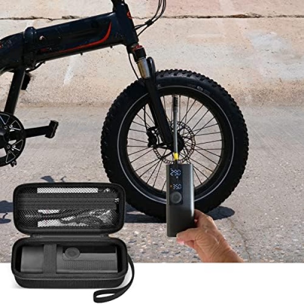 Case Compatible with Portable Air Pump, 120 PSI Air Compressor, Car Tire - Image 6