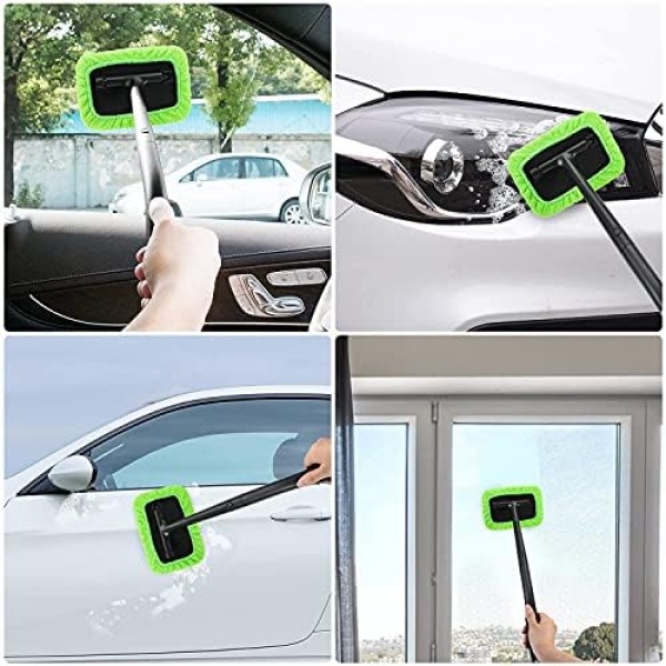 XINDELL 22 inch Windshield Cleaning Tool Kit - Interior Car Window Cleaner - Image 7