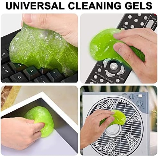 FiveJoy Car Cleaning Gels, 4-Pack Universal Auto Detailing Tools Car Interior - Image 4