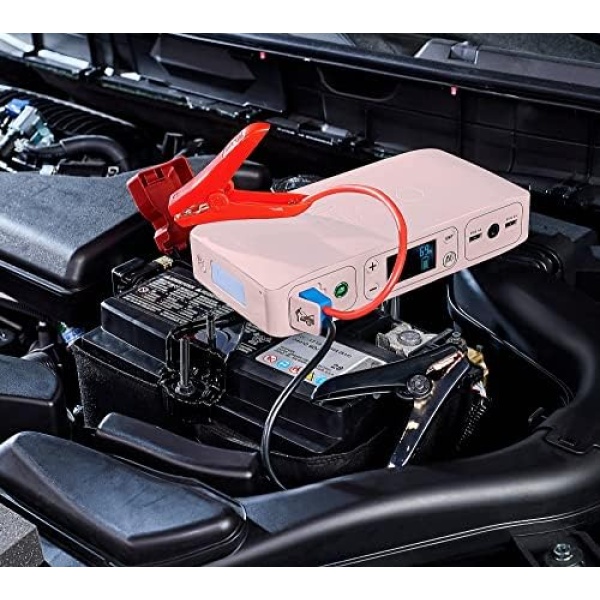 HALO Bolt Air +, Portable Vehicle Jump Starter with Air Compressor - Image 2
