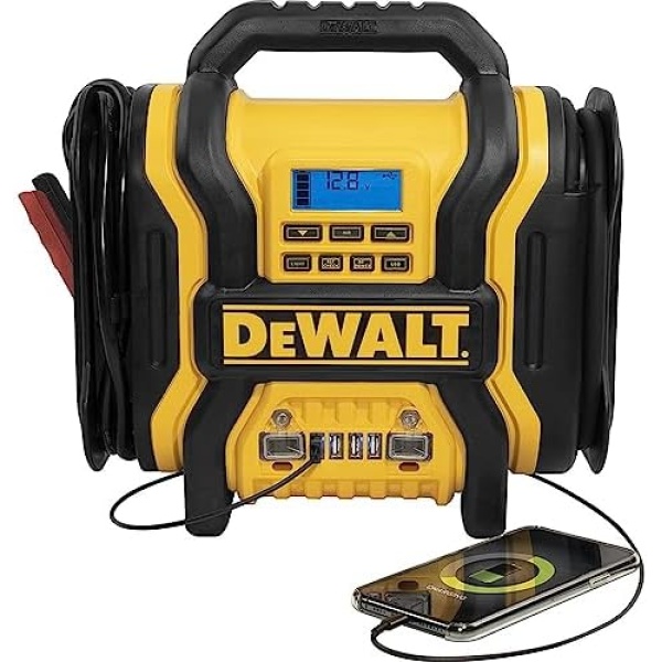 DEWALT DXAEPS14 1600 Peak Battery Amp 12V Automotive Jump Starter/Power Station - Image 3
